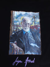 Sigmund Freud T-shirt Painted 3d Freud Tshirt - QuorArtisticTshirts