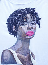 Black Beauty T-shirt – Sisterlocks Portrait in Mixed Media - QuorArtisticTshirts