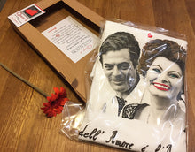 Sophia Loren and Marcello Mastroianni T shirt  The Friendship Quote Tshirt - QuorArtisticTshirts