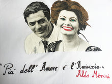 Sophia Loren and Marcello Mastroianni T shirt  The Friendship Quote Tshirt - QuorArtisticTshirts