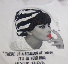 Sophia Loren T-shirt  Art Work painting Made in Italy - QuorArtisticTshirts