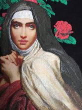 SAINT TERESA OF AVILA Painted T shirt  Artistic   Religious Catholic Teresa de Jesus  Shirt - QuorArtisticTshirts