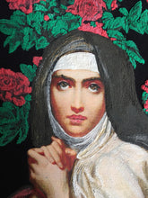 SAINT TERESA OF AVILA Painted T shirt  Artistic   Religious Catholic Teresa de Jesus  Shirt - QuorArtisticTshirts