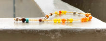 Energy Sunburst Bracelet Healing Natular Faceted Stones Bracelet Orange Yellow Agates Citrine Quartz Bracelet Turquoise Baroque Pearls - QuorArtisticTshirts