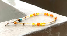 Energy Sunburst Bracelet Healing Natular Faceted Stones Bracelet Orange Yellow Agates Citrine Quartz Bracelet Turquoise Baroque Pearls - QuorArtisticTshirts