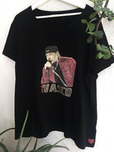 Unique Vasco Rossi Art Tee – Painted by Hand, Made to Order - QuorArtisticTshirts