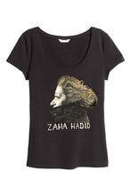 ZAHA HADID T-shirt Painted 3d Archistar T-shirt - QuorArtisticTshirts