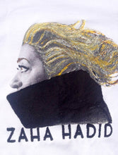 ZAHA HADID T-shirt Painted 3d Archistar T-shirt - QuorArtisticTshirts