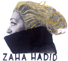ZAHA HADID T-shirt Painted 3d Archistar T-shirt - QuorArtisticTshirts