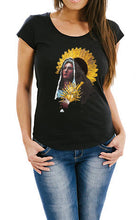 Blessed Virgin Mary T shirt  Painting 3d Black Madonna Tshirt - Quortshirts