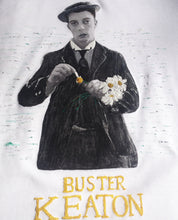 Buster Keaton T-shirt Painted 3d - Quortshirts