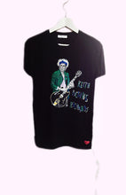 Keith Richards T-shirt Artistic Keef PAINTED 3D Tshirt - Quortshirts