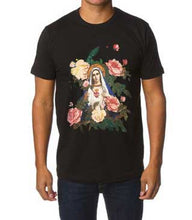 Virgin Mary T shirt Sacred Heart  Tshirt  Religious Catholic Shirt - Quortshirts