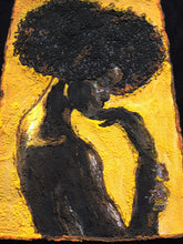 Afro Black Queen T-shirt  PAINTED 3D Black is Gold t shirt - QuorArtisticTshirts