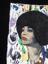 Angela Davis T-shirt for Human Rights PAINTED 3D - Quortshirts