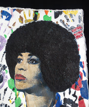 Angela Davis T-shirt for Human Rights PAINTED 3D - Quortshirts
