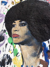 Angela Davis T-shirt for Human Rights PAINTED 3D - Quortshirts