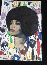 Angela Davis T-shirt for Human Rights PAINTED 3D - Quortshirts
