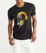 Blessed Virgin Mary T shirt  Painting 3d Black Madonna Tshirt - Quortshirts