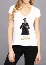 Buster Keaton T-shirt Painted 3d - Quortshirts