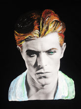 DAVID BOWIE T-shirt PAINTED 3D Art To Wear - QuorArtisticTshirts