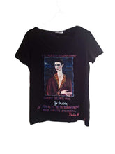 Frida Kahlo T-shirt PAINTED 3D Self Portrait in a Velvet Dress Tshirt - Quortshirts