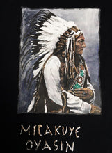 Native Chief  T shirt  PAINTED 3D Mitakuye Oyasin  Lakota Sioux - Quortshirts