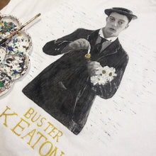 Buster Keaton T-shirt Painted 3d - Quortshirts