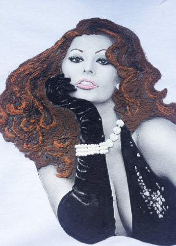 Sophia Loren T-shirt  Artistic Painted - Quortshirts