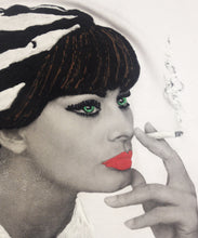 Sophia Loren T-shirt  Art Work painting Made in Italy - Quortshirts