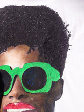 African American Girl  T-shirt PAINTED 3D  Black Queen - Quortshirts