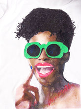 African American Girl  T-shirt PAINTED 3D  Black Queen - Quortshirts