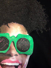 African American Girl  T-shirt PAINTED 3D  Black Queen - Quortshirts