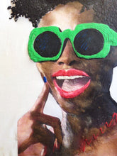 African American Girl  T-shirt PAINTED 3D  Black Queen - Quortshirts