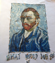 VINCENT VAN GOGH   T-shirt Painting 3d with quote - Quortshirts
