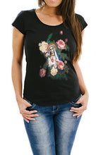 Virgin Mary T shirt Sacred Heart  Tshirt  Religious Catholic Shirt - Quortshirts