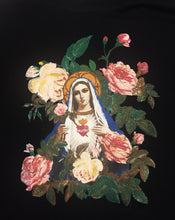 Virgin Mary T shirt Sacred Heart  Tshirt  Religious Catholic Shirt - Quortshirts